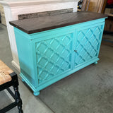 Painted Stone Top Chest