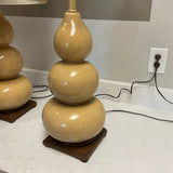 Pair of Gourd Lamps