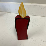 Small Wooden Candle