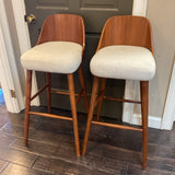 Pair of West Elm Stools (R)