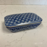 Blue and White Trinket Box