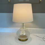 Crackle Glass Lamp