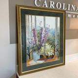 Purple Floral Art