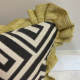 Greek Key Lumbar Pillow