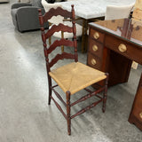 Vintage Kneehole Desk with Chair