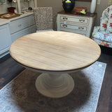 52" Round Table with 1 Leaf