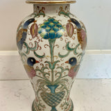 Bird Ginger Jar w/Lid