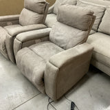 Electric Recliner with Adjustable Headrest and Lumbar Support