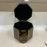 Oriental Hexagon Decorative Box