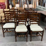 Set of 8 Ladderback Chairs
