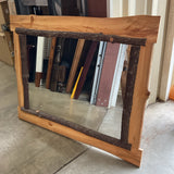 Log Dresser with Mirror As Is