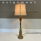 Tan & Brown Lamp