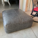 Sunpan Watson Leather Ottoman