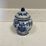 Blue and White Ginger Jar