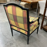 Rose and Yellow Occasional Chair