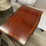 2 Drawer Spindle Leg End Table