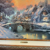 Cobblestone Christmas by Thomas Kinkade