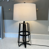 Black Metal Lamp (as is)