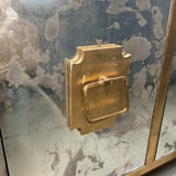 Worlds Away 4-Door Mirrored Console