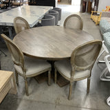 Southern Sky Table with 4 Chairs As Is