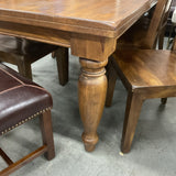 Alder Dining  Table with 8 Chairs