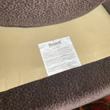 Newly Upholstered Bassett Swivel Rocker & Ottoman