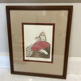 "Fantastic Alvary" Embossed Etching by Esteban Alvarez