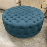 Modway Teal Tufted Ottoman