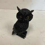 Black Shimmery Owl