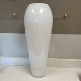 Tall White Vase