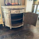 Hooker Demilune Accent Table As Is