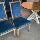 Set of 6 World Market Custom Upholstered Chiars