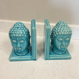 Turquoise Buddha Bookends