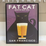 Fat Cat Brewing Company Canvas