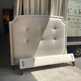 Lee Inudstries Queen Bed in Belize Oatmeal