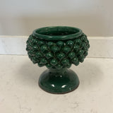 Green Ceramic Pinecone Vase