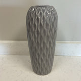 Tall Gray Vase