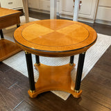 Thomasville Biedermeir Round End Table FIRM