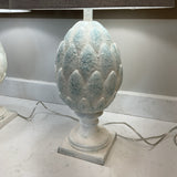 Pair of Artichoke Lamps