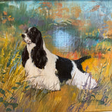 Howard Connolly Bounding Springer Oil Painting