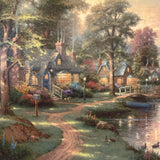 Hometown Lake by Thomas Kinkade Artist Proof 216/495