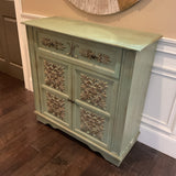 Green Accent Console