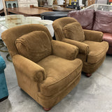 Pair of Broyhill Club Chairs