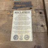 PGT Reclaimed Table with 6 Easterwood Chairs and Butterfly Leaf