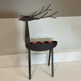 Reindeer Red Tea Light Holder