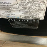 NEW Pottery Barn Raylan Leather and Wood Chair