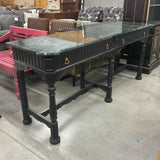 Painted Console with Green Stone Top