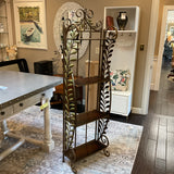 Metal Leaf Bookshelf