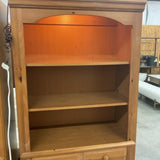 Broyhill Lighted Bookcase (as is)