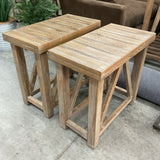 Pair of Rectangle End Tables